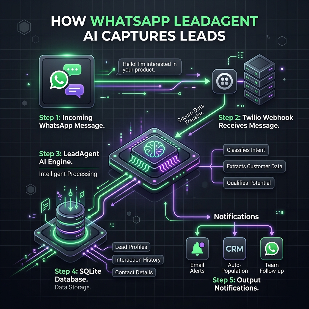 WhatsApp LeadAgent AI